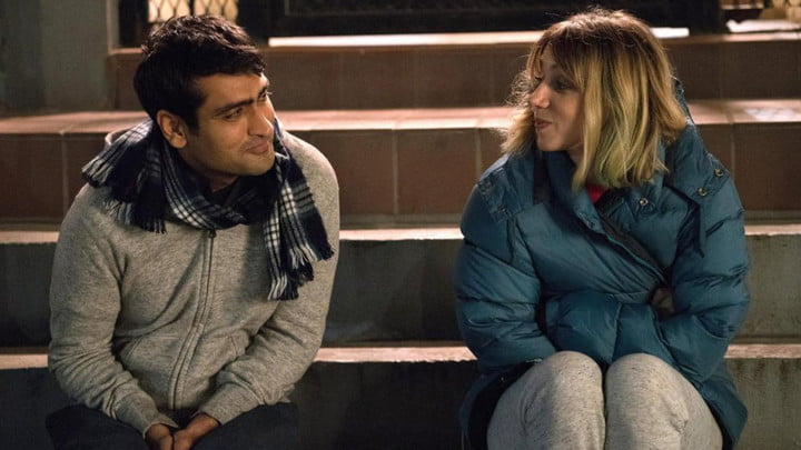 Kumail Nanjiani and Zoe Kazan in The Big Sick
