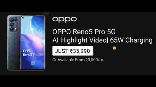 Oppo Reno5 Pro 5G
