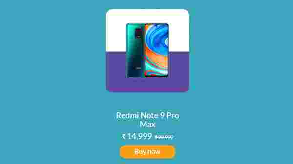 Redmi Note 9 Pro Max