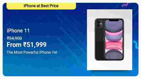 Apple iPhone 11 (Black, 64 GB)