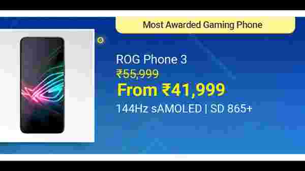 ASUS ROG Phone 3 (Black, 128 GB)  (8 GB RAM)