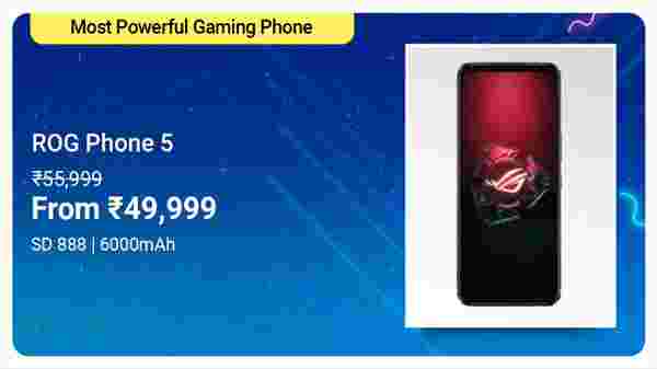 ASUS ROG Phone 5 (Black, 128 GB)  (8 GB RAM)