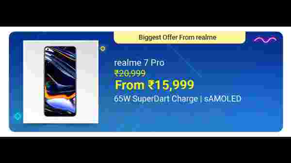 Realme 7 Pro (Mirror Blue, 128 GB)  (8 GB RAM)