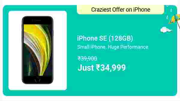 iPhone SE (Black, 128 GB)