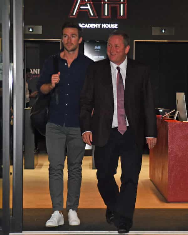 Performance related: Michael Murray and Mike Ashley.