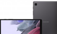 Samsung Galaxy Tab A7 Lite specs and render surface