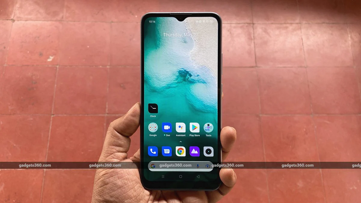 Realme C21 display ndtv RealmeC21  Realme