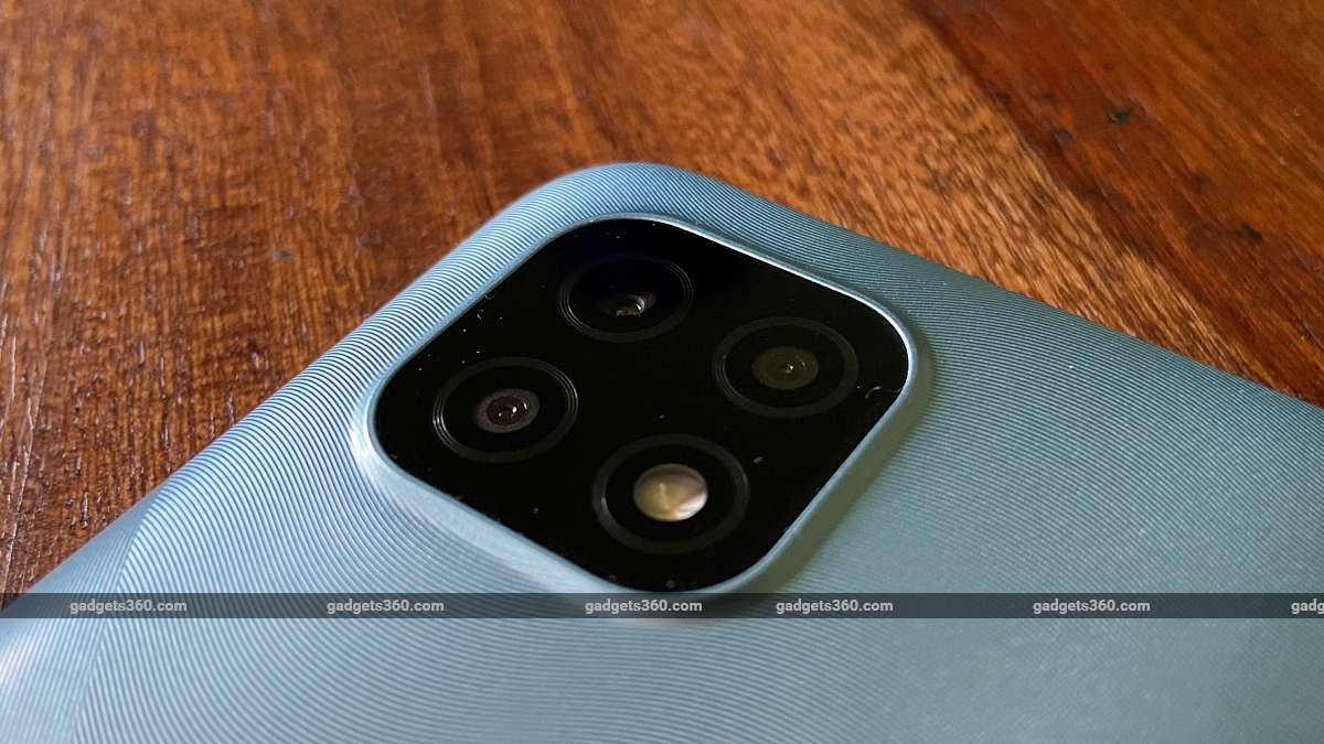 Realme C21 rear  camera ndtv RealmeC21  Realme
