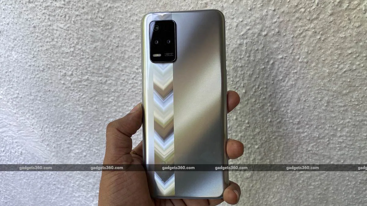 Realme Narzo 30 5G back design ndtv RealmeNarzo305G  Realme