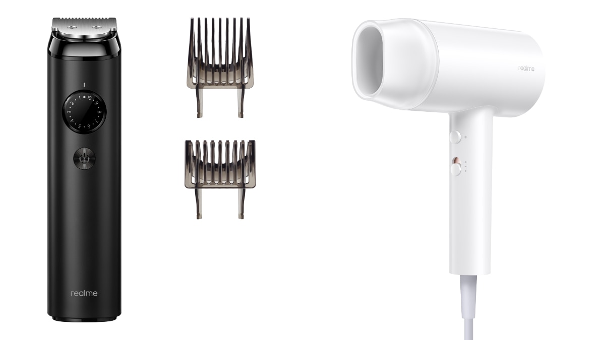 realme trimmer hair dryer intext Realme Trimmer and Hair Dryer
