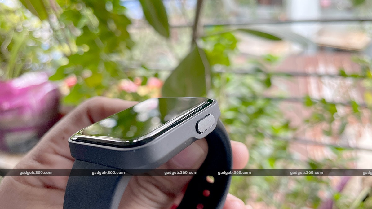 redmi watch button gadgets360 Xiaomi Redmi Watch Review
